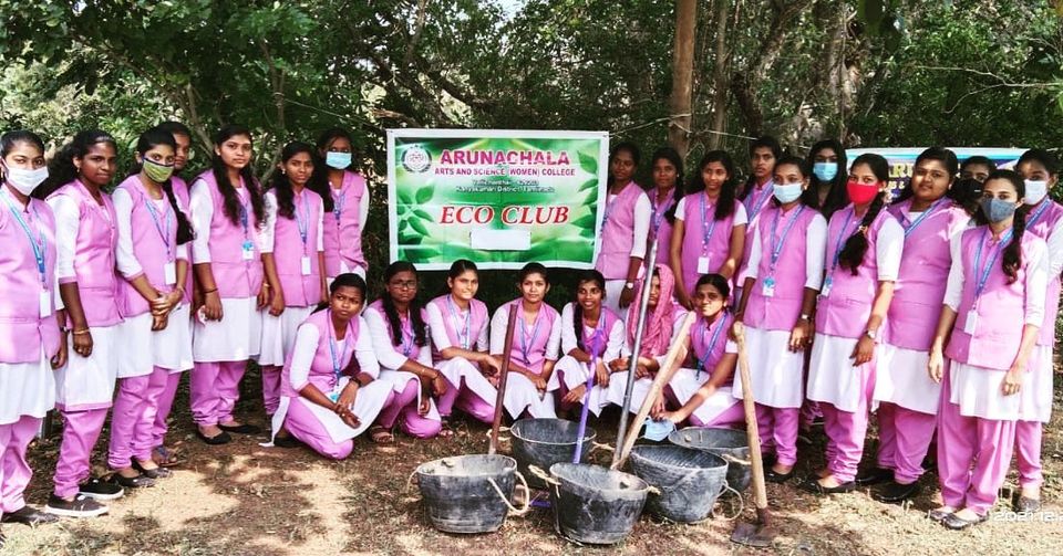 ECO Club Activity at Arunachala Arts and Science College for Women